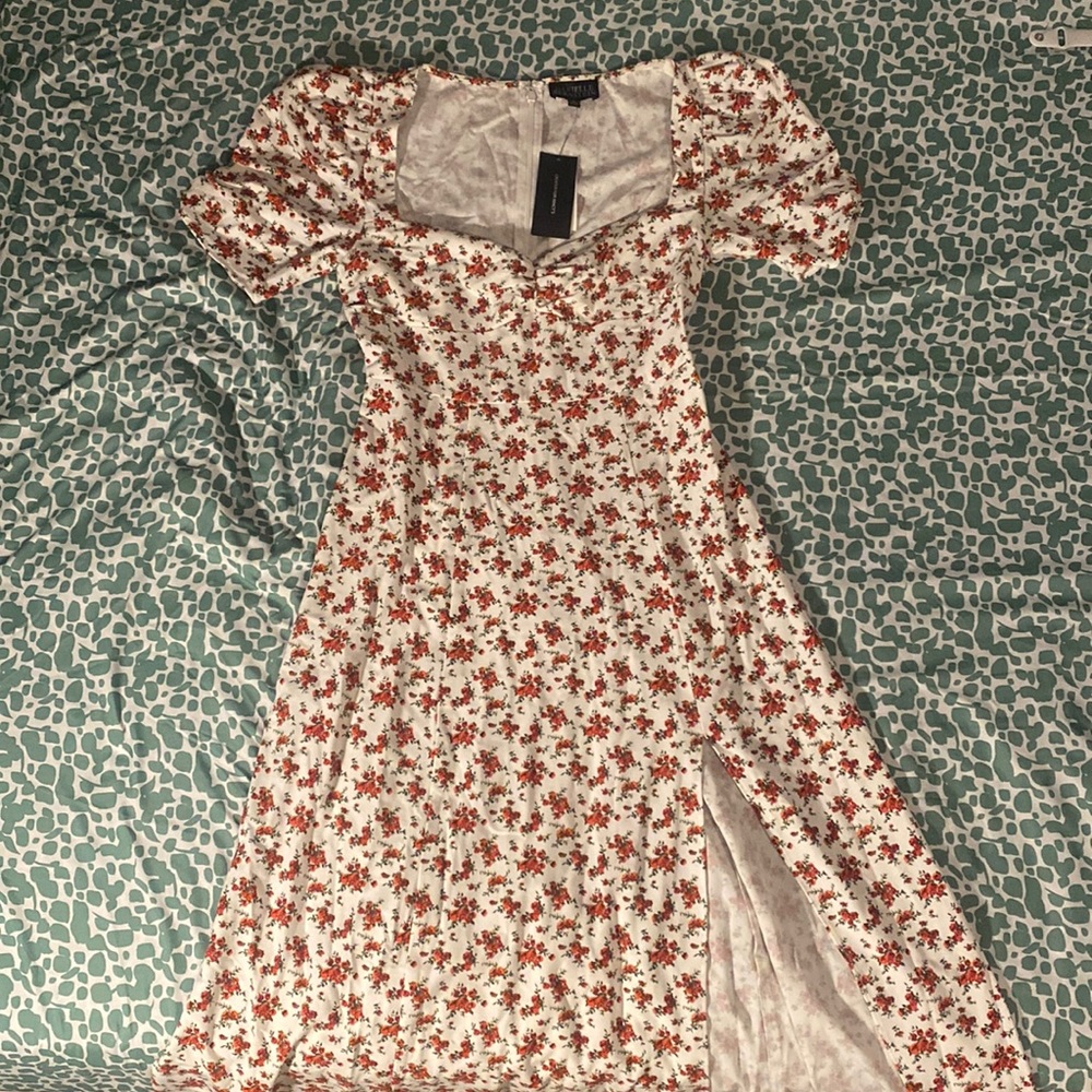 DANIELLE BERNSTEIN Floral Dress